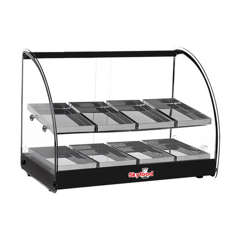 Skyfood FWD2-24BL Countertop Heated Deli Display Case