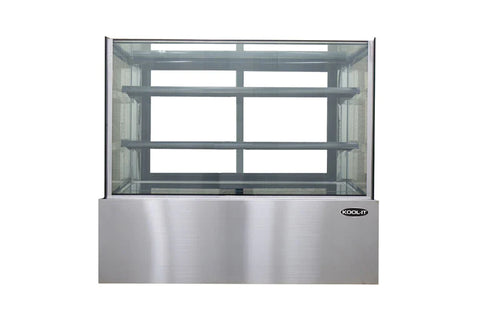 Kool-It KBF-60 - 59" Wide - Flat Glass Display Case