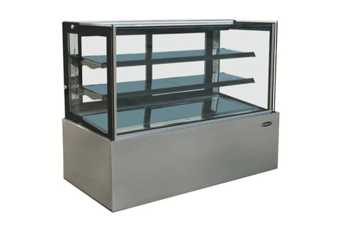 Kool-It KBF-72 - 71" Wide - Flat Glass Display Case