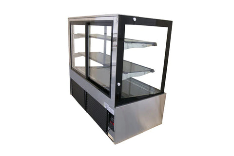 Kool-It KBF-60 - 59" Wide - Flat Glass Display Case