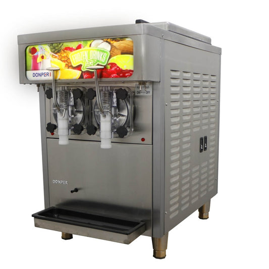 Donper USA XF248 Two Flavor Commercial High Volume Frozen Drink Machine