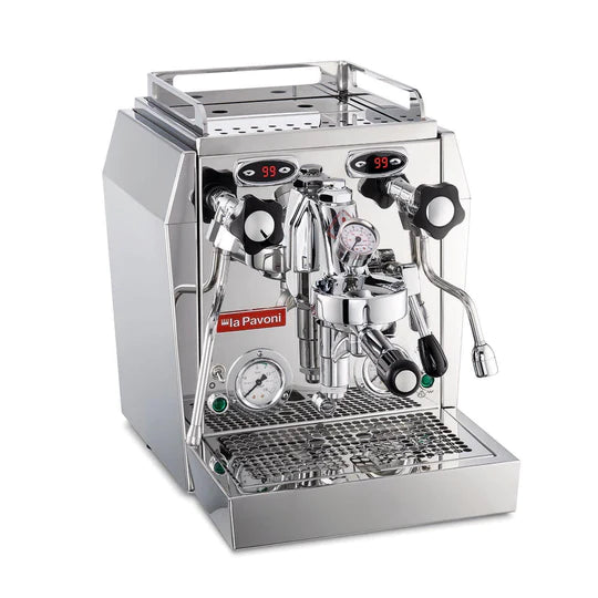 La Pavoni Commercial Lever 2 Group Espresso Machine BAR T 2L