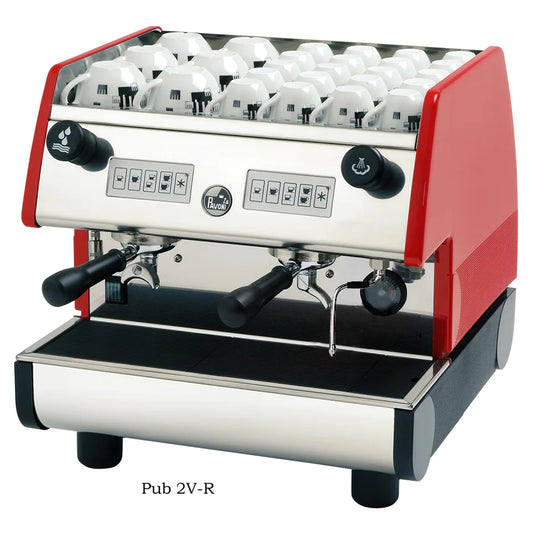 La Pavoni 2 Group Volumetric Commercial Espresso Machine PUB 2V-B